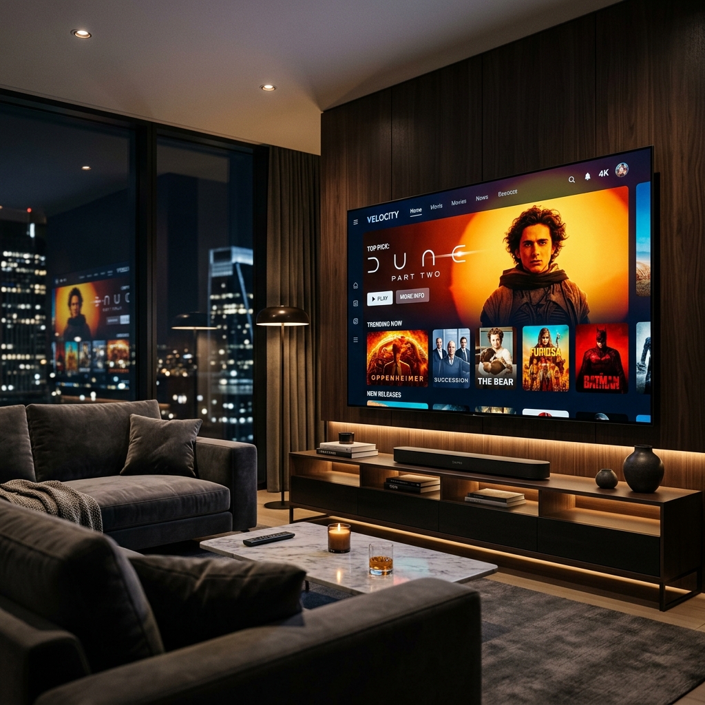 Sledování internetové televize IPTV CZ na Smart TV